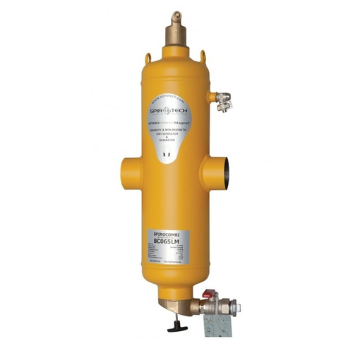 Сепаратор воздуха и шлама с магнитом SpiroCombi | 50DN | под приварку