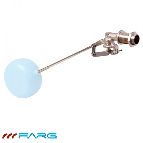 Клапан поплавковый F.A.R.G 1/2", шток 175 мм, поплавок 90 мм