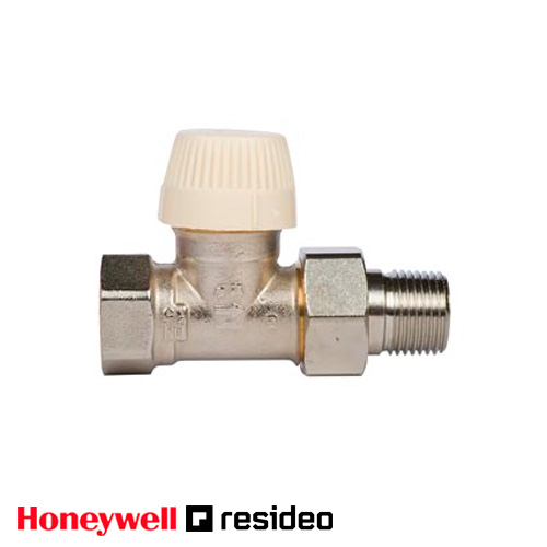 Кран радіаторний прямий Honeywell V2000 1/2" (V2000DVS15)
