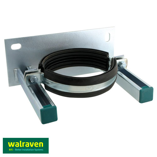 Консоль опорная с хомутом Walraven BISMAT® SL для труб DN 125 (4323125)