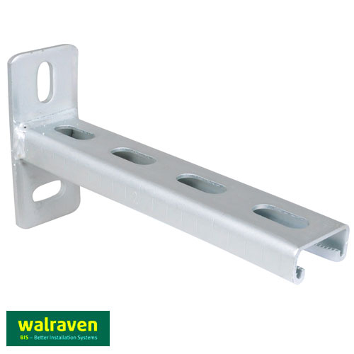 Консоль стеновая 41x21x2,5мм 300мм Walraven BIS RapidStrut® BUP1000 (6603832)