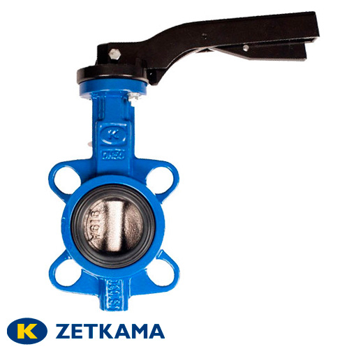 Zetkama 497B тип C67 ДУ 250 з чавунним диском