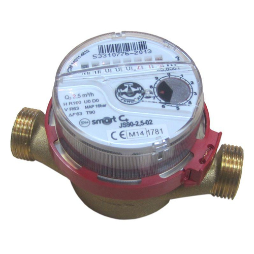 Счетчик горячей воды Apator Powogaz JS90-1,6 Smart C+ (Ду15)