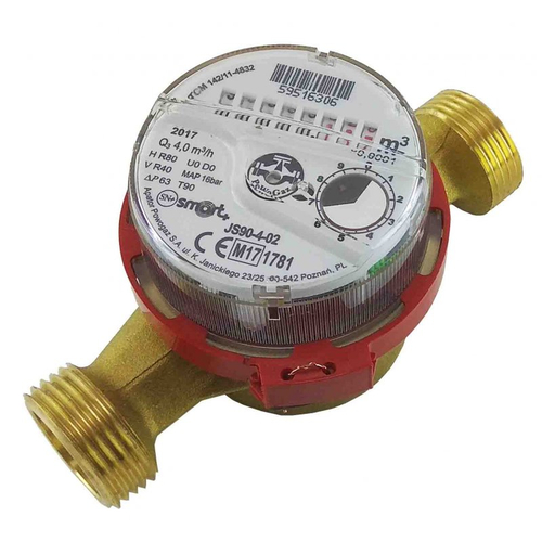 Счетчик горячей воды Apator Powogaz JS90-4 Smart+ (Ду20)