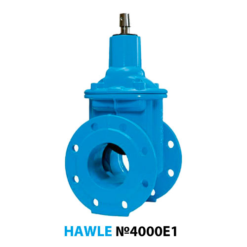 Засувка клинова Hawle 4000E1 ДУ 300 Ру10