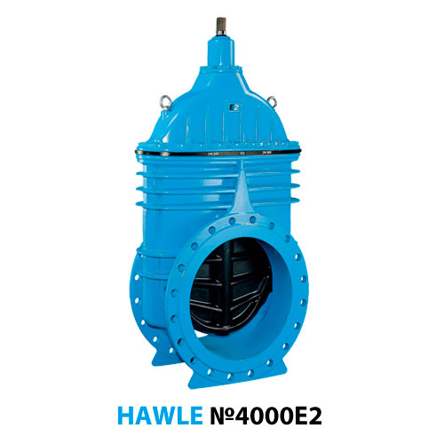 Задвижка клиновая Hawle 4000E2 ДУ 500 Ру 10