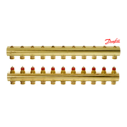 DANFOSS FHF Колектори 11+11 без витратомірів (088U0511)