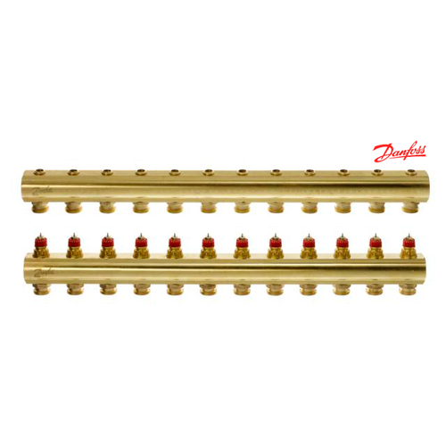 DANFOSS FHF Колектори 12+12 без витратомірів (088U0512)