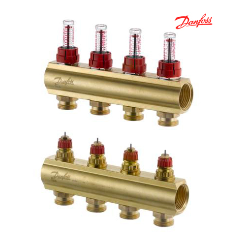 DANFOSS FHF-4F Колектори 4+4 (088U0524)
