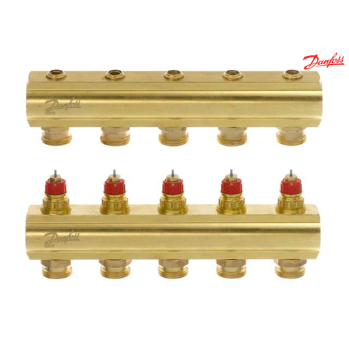 DANFOSS FHF Колектори 5+5 | без витратомірів (088U0505)