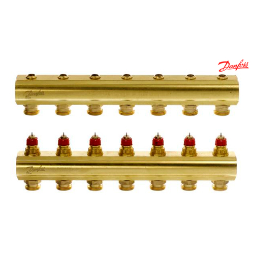 DANFOSS FHF Колектори 7+7 | без витратомірів (088U0507)
