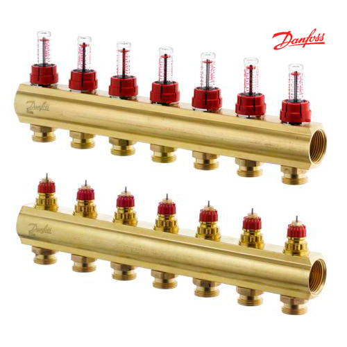 DANFOSS FHF-7F Коллекторы 7+7 (088U0527)