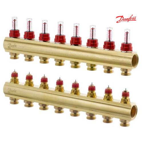 DANFOSS FHF-8F Колектори 8+8 (088U0528)