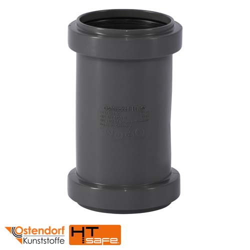 Муфта насувна для внутрішньої каналізації 50 мм Ostendorf HT Safe (172500)