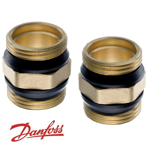 Danfoss FHF-EC Штуцера для соединения коллекторов FHF 1" (088U0583)