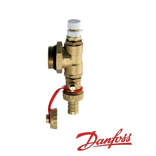 Danfoss FHF-EM Торцевая секция с ручным отводом воздуха (088U0786)
