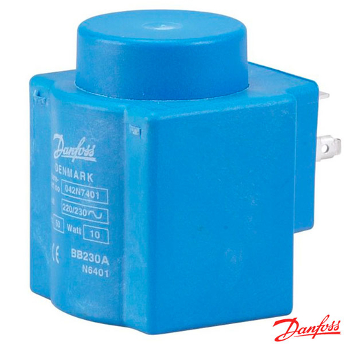 Danfoss BB024AS Котушка для електромагнітних клапанів EV 220-250 (018F7358)