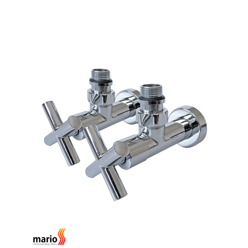 Кран угловой Mario Ретро 1/2"