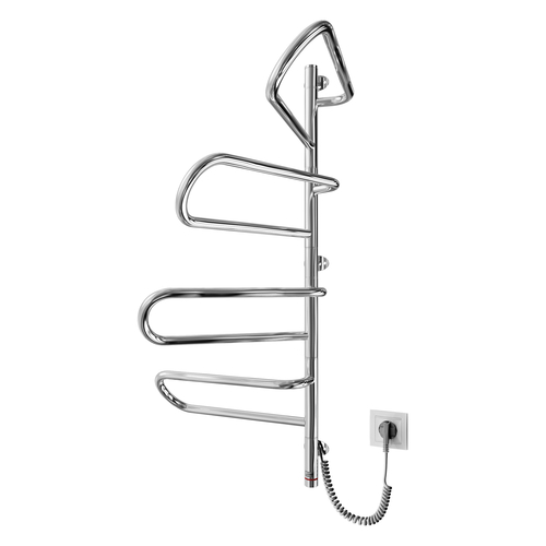 Электрический полотенцесушитель поворотный Mario Электра-І 1000х475 | слева