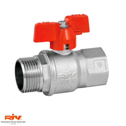 Кран шаровый RIV 4114 Derby 1/2" ВН Ду 15 (024114000004)