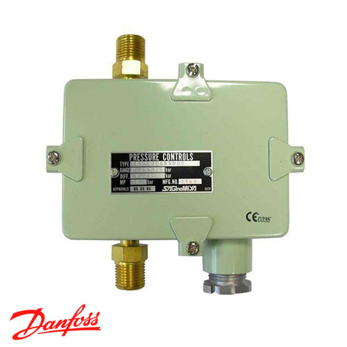 Danfoss YNS-C106XWM08 Реле тиску 0,25-3,5 бар | дифф. 0,25±0,15 бар | 1/2" | IP62 (061G4066)