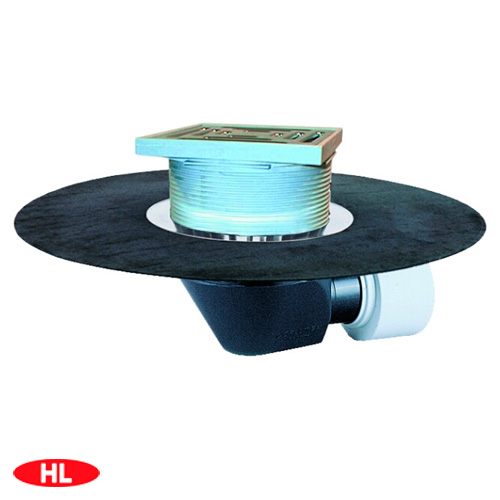 Покрівельна воронка HL64BH DN75/110 з трапом