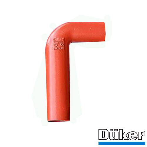 Колено чугунное канализационное Duker SML 90° 50/40 мм