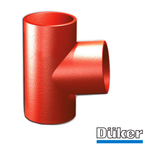 Трійник чавунний каналізаційний Duker SML 88° 150/50 мм