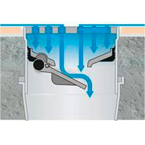 Сухий сифон Inox Style 24 Geruchsstop