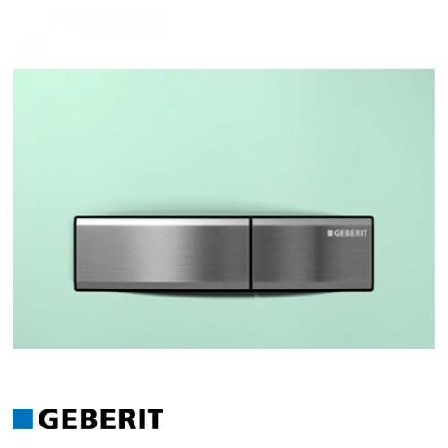 Смывная клавиша Geberit Sigma 50 | зеленое стекло