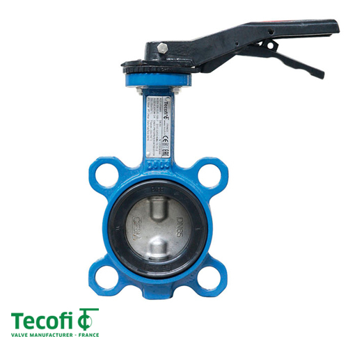 Засувка Батерфляй Tecofi Tecfly VPI 4449-02 DN 65 з диском з нержавіючої сталі