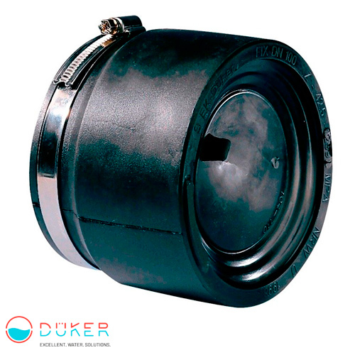 Хомут соединительный Duker EK Fix 125 мм SML / 125 мм PE (100273)