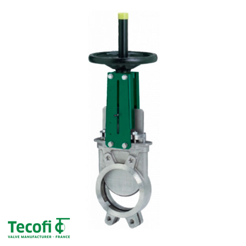 Засувка шиберна нержавіюча Tecofi VG 6400-00 DN 350 | PN 7 | EPDM (VG6400-00EP0350)
