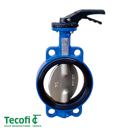 Задвижка Баттерфляй Tecofi Tecfly VPE 4448-02 ДУ 300 с чугунным диском