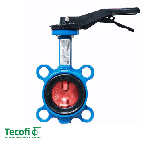 Засувка Батерфляй Tecofi Tecfly VPI 4448-02 DN 150 з чавунним диском