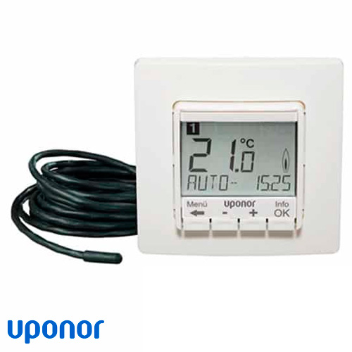 Програмований термостат для теплої підлоги Uponor Comfort E flush Set T-87IF