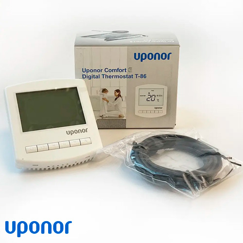 Програмований термостат для теплої підлоги Uponor Comfort E flush Set T-86