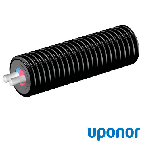 Теплоізольована труба 2х40х3.7/140 6 бар Uponor Ecoflex Varia Twin (1018240)