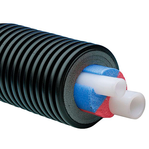 Теплоізольована труба 2х25х2.3/175 6 бар Uponor Ecoflex Thermo Twin (1018134)