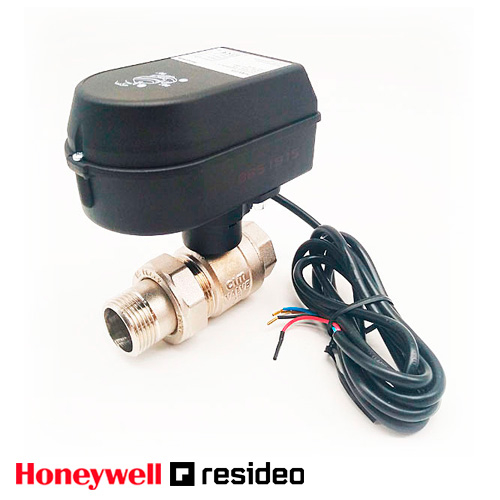 Кульовий кран з електроприводом Resideo HAV20 Dn20 3/4" 220V (Honeywell HAV20)
