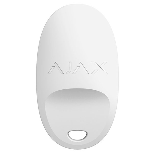 Ajax SpaceControl Jeweller Брелок керування охоронною системою | білий (38166.04.WH1)