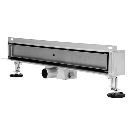 Душевой канал Fala стеновый "Brick" 700 мм | решетка Madeira