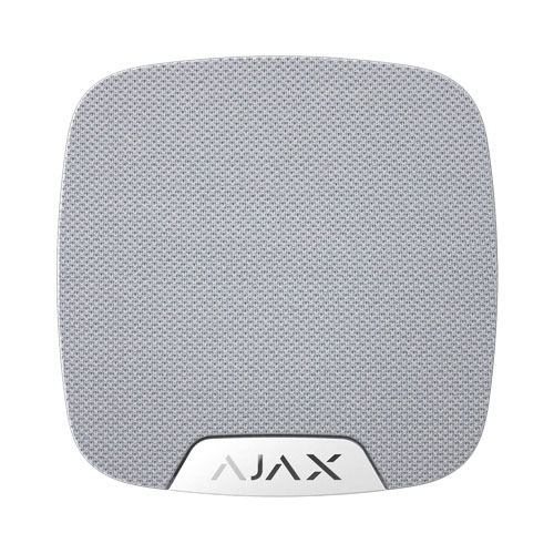 Ajax HomeSiren Jeweller Беспроводная комнатная сирена | белая (38111.11.WH1)