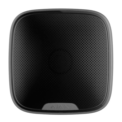 Ajax StreetSiren Jeweller Бездротова вулична сирена | чорна (38179.07.BL1)