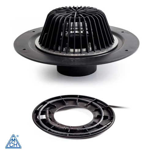 Кровельная воронка с подогревом MCH CHUDĚJ SVG 004 DN75 (SVG004)