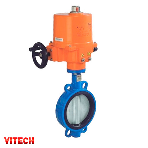 Засувка Батерфляй VITECH VB ДУ 250 з електроприводом Belimo SY4