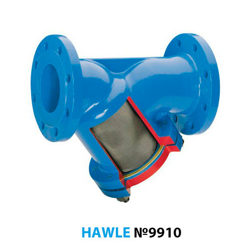 Фильтр сетчатый Hawle 9910 ДУ 125 PN16