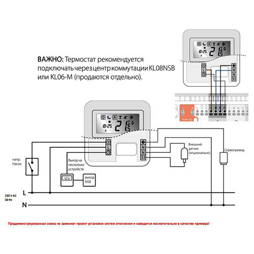 Программируемый терморегулятор Salus HTRP230 (615122922)