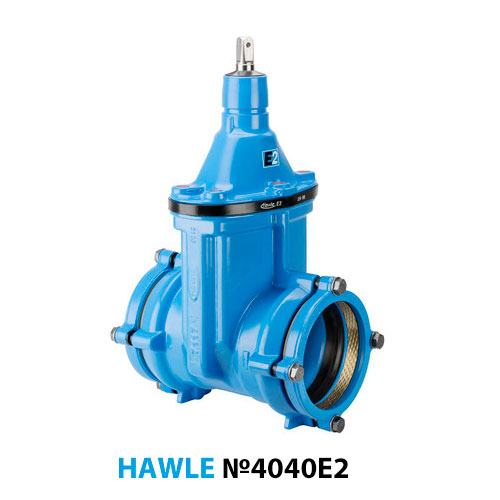 Засувка розтрубна Hawle 4040E2 ДУ 125/140 PN16