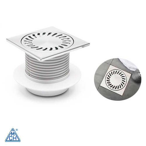 Трап с гидрозатвором MCH 440L DN50 150х150мм